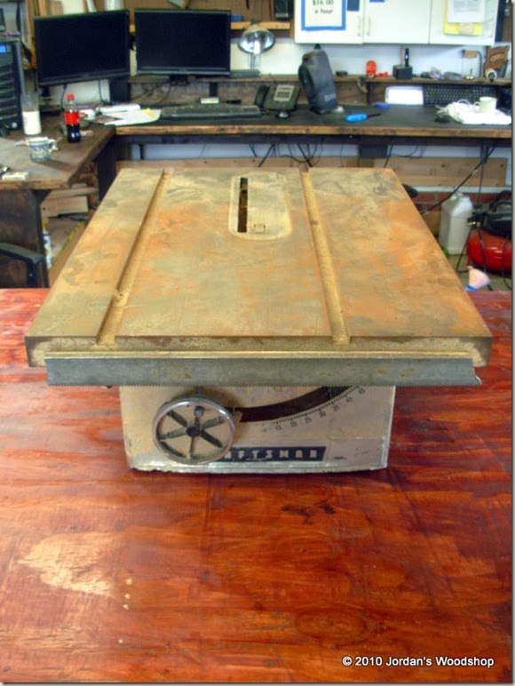 Jordan Life Restoring my Grandfather’s Craftsman Table Saw